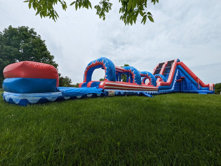 20FT FREEDOM DUAL LANE W/SLIP AND SLIDE